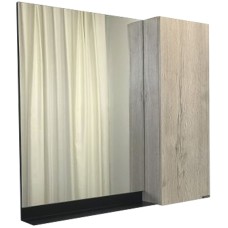 Зеркало со шкафом Comforty Бонн 90 00-00001951 Дуб дымчатый