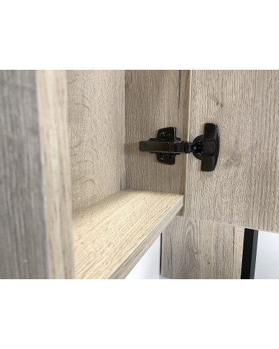Зеркало со шкафом Comforty Бонн 90 00-00001951 Дуб дымчатый