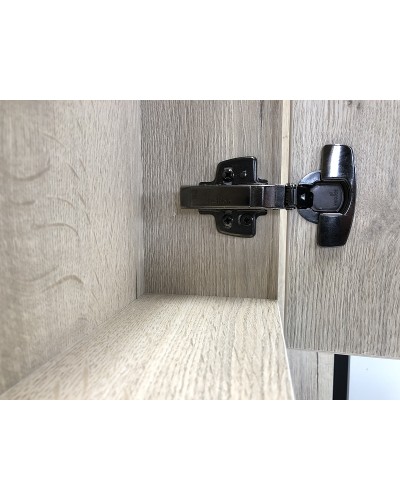 Зеркало со шкафом Comforty Бонн 90 00-00001951 Дуб дымчатый