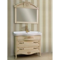 Зеркало 99х83 см бежевый BelBagno Primavera BB45S/PBA