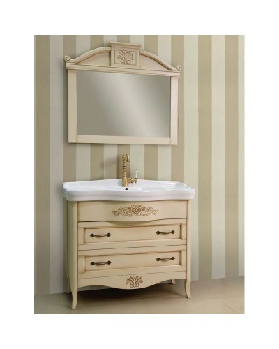 Зеркало 99х83 см бежевый BelBagno Primavera BB45S/PBA