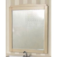 Зеркало 86х102 см бежевый BelBagno Novanta BB01S/PBA