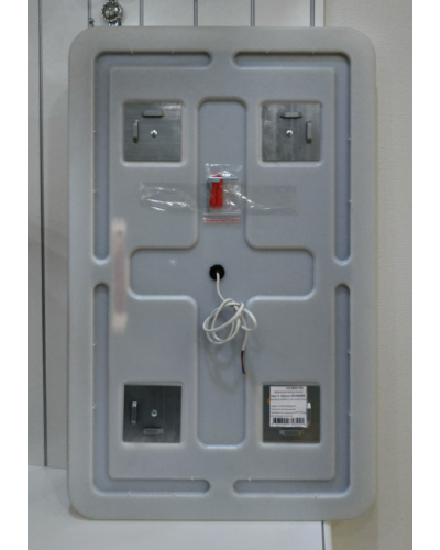 3 Неон - Зеркало LED  500х800 сенсор на зеркале (с круглыми углами)