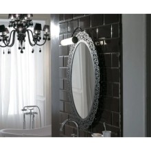 Зеркало 71 см античный металл Globo Paestum PASR38met.antico