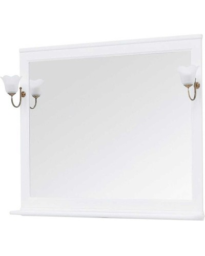 Зеркало Aquanet Валенса New 120 238831 Белое матовое