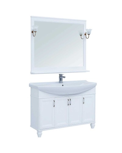 Зеркало Aquanet Валенса New 120 238831 Белое матовое