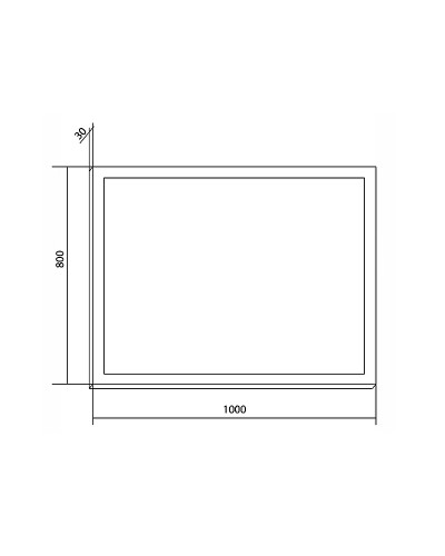 Зеркало Creto Provence 100 9-1080V Venge
