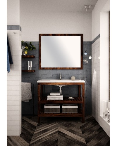 Зеркало Creto Provence 85 9-1085W Темное дерево