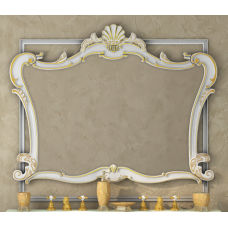 Bianco - 90 Зеркало белое сусальное золото