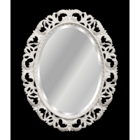 Аврора O.1021.BA.ZA col 131 Зеркало (белый, овальное)