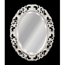 Аврора O.1021.BA.ZA col 131 Зеркало (белый, овальное)