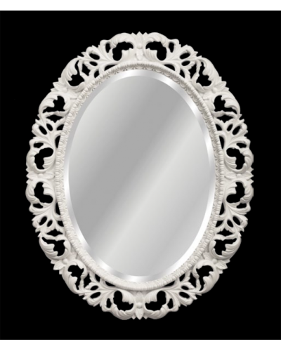Аврора O.1021.BA.ZA col 131 Зеркало (белый, овальное)