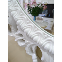 Аврора O.1021.BA.ZA col 131 Зеркало (белый, овальное)