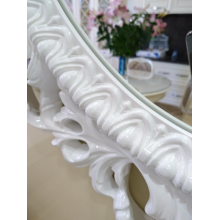 Аврора O.1021.BA.ZA col 131 Зеркало (белый, овальное)