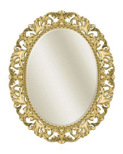 Аврора O.1021.BA.ZA col 142 Зеркало (золото, овальное)