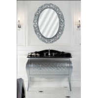 Аврора O.1021.BA.ZA col 146 Зеркало (серебро, овальное)