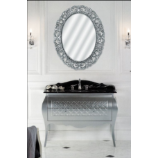 Аврора O.1021.BA.ZA col 146 Зеркало (серебро, овальное)