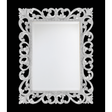 Аврора R.1076.PA.ZF col 131 Зеркало (белый, прямоугольное)