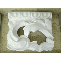 Аврора R.1076.PA.ZF col 131 Зеркало (белый, прямоугольное)