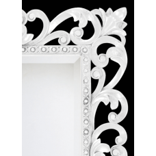 Аврора R.1076.PA.ZF col 131 Зеркало (белый, прямоугольное)