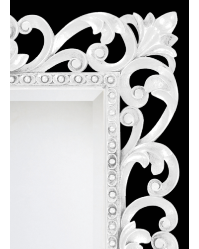 Аврора R.1076.PA.ZF col 131 Зеркало (белый, прямоугольное)