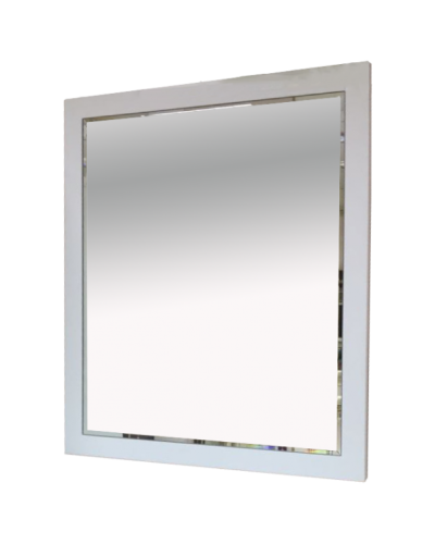 Анна - 80 Зеркало белая матовая эмаль