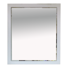 Анна - 80 Зеркало белая матовая эмаль