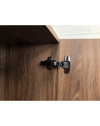 Зеркало со шкафом Comforty Бордо 90 00-00006663 Дуб тёмно-коричневый