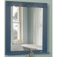 Зеркало 77х85 см синий Atoll Милана