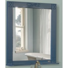 Зеркало 77х85 см синий Atoll Милана