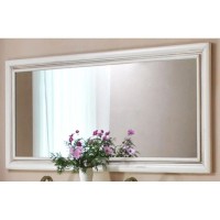 Зеркало 95х75 см слоновая кость состаренная Atoll Джулия