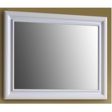 Зеркало 95х75 см слоновая кость серебряная патина Atoll Джулия