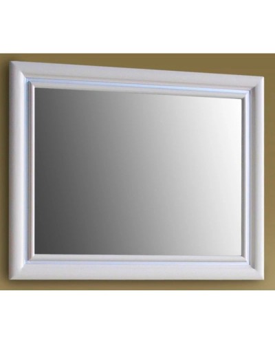 Зеркало 95х75 см слоновая кость серебряная патина Atoll Джулия