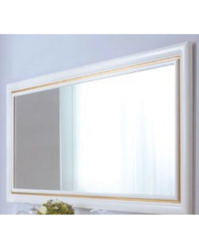 Зеркало 157х75 см слоновая кость золотая патина Atoll Джулия