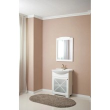 Зеркало 64х85 см белый матовый Atoll Палермо