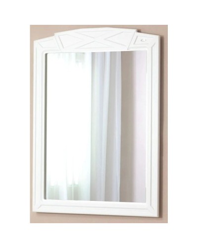 Зеркало 64х85 см белый матовый Atoll Палермо