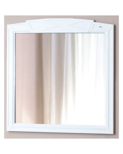 Зеркало 78х85 см белый матовый Atoll Палермо