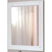 Зеркало 78х90 см белый глянец Atoll Мальта