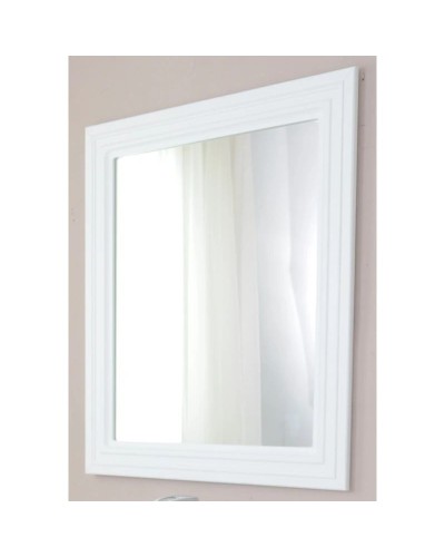 Зеркало 78х90 см белый матовый Atoll Валери