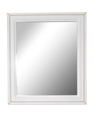 Зеркало 78х90 см белый матовый золотая патина Atoll Валери