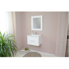 Зеркало 60,5х72,5 см белый матовый Atoll Валери