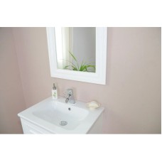 Зеркало 60,5х72,5 см белый матовый Atoll Валери