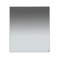 Марс - 70 Зеркало в алюминиевом профиле