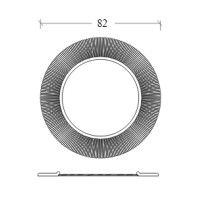Зеркало Boheme NeoArt Shine 82 528-SL Серебро