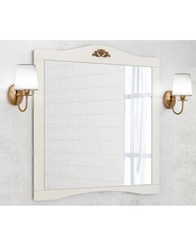 Зеркало слоновая кость 100х102,4 см Акватон Версаль 1A188102VSZA0