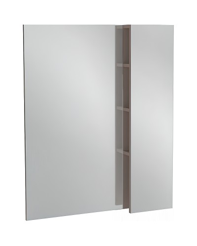 Зеркало со шкафом Jacob Delafon Soprano 78 EB1336-NF Серый