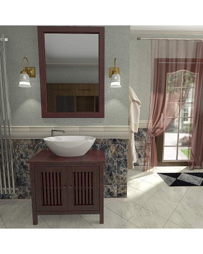 Зеркало Orange Capri 75 OCN-75ZS Орех