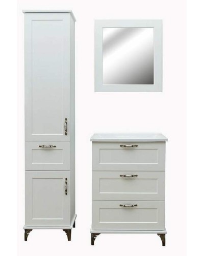 Зеркало Эстет Bali Classic 65 ФР-00002154 Белое