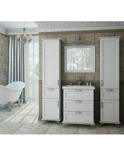 Зеркало Эстет Bali Classic 65 ФР-00002154 Белое