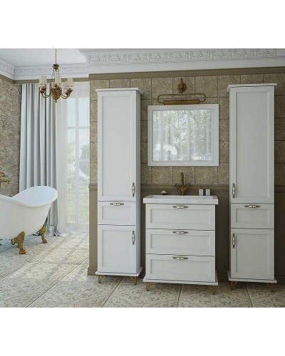 Зеркало Эстет Bali Classic 80 ФР-00002235 Белое